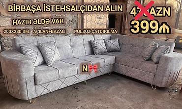 Диваны: Satılır: *BİRBAŞA İSTEHSALDAN KÜNC DİVAN* Qeyd:*YENİDİR və HAZIR VAR* — 1
