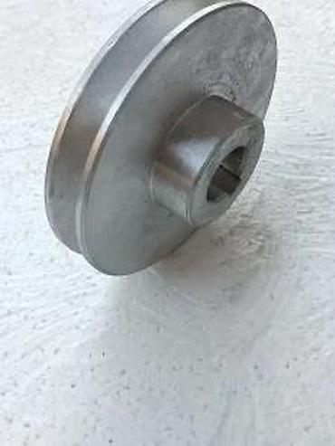strauss rottman m2: Aluminijumska remenica sa žljebom za klinasti kaiš - Materijal — 4