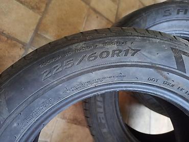taker: Hyundai ix 35 üçün işlənmiş 225/60 R17 təkərlər. 2 ədədi yaxşıdı, 2 — 2