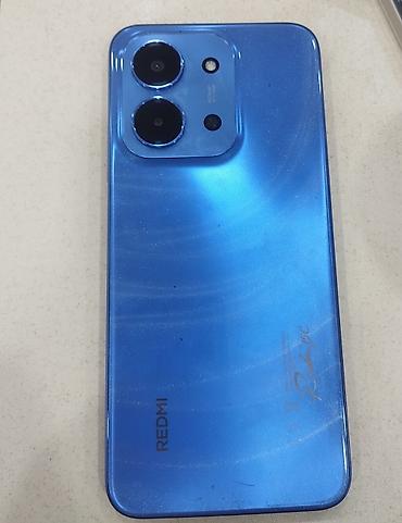Mobil telefonlar: Redmi 128 GB, rəng - Mavi, Barmaq izi — 1