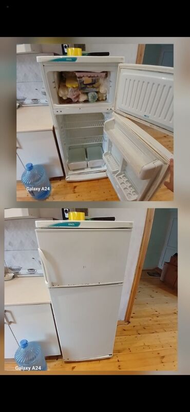 gəncə soyuducular: İşlənmiş 2 qapılı Stinol Soyuducu Satılır, rəng - Ağ