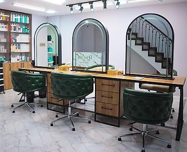 Salon 6 eded güzgüleri+6 eded keslolar bir yerde 1800 satılır