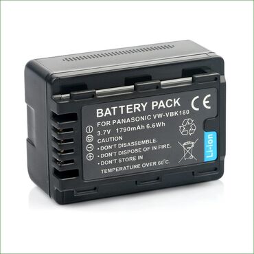 зарядник для батареи: Аккумулятор PANASONIC VW-VBK180 Арт.1462 Цена: 1600 Аккумулятор