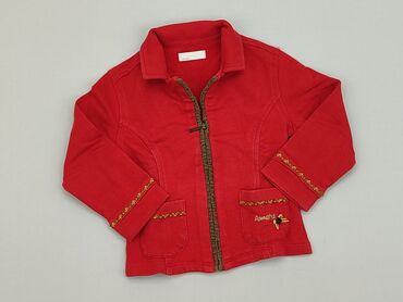 czerwony sweterek hm: Bluza, 1.5-2 lat, 86-92 cm, stan - Dobry