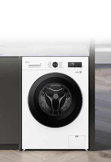 9 c: Стиральная машина LG F2Y1HS6W Белый Вместимость: 7кг Инверторный — 10
