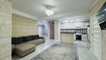 квартира на лень: 3 бөлмө, 93 кв. м, Элитка, 12 кабат