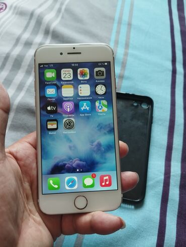 iphone 6 gold: IPhone 7, 256 ГБ, Rose Gold, Отпечаток пальца