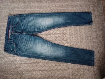 Farmerke: Lepo ocuvane Fishbone farmerice broj 34 Claytone farmerice 48 sirina — 13