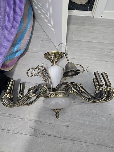 Люстры: Классическая люстра (античная бронза), 8 рожковЦена: 2 500 сомов — 2