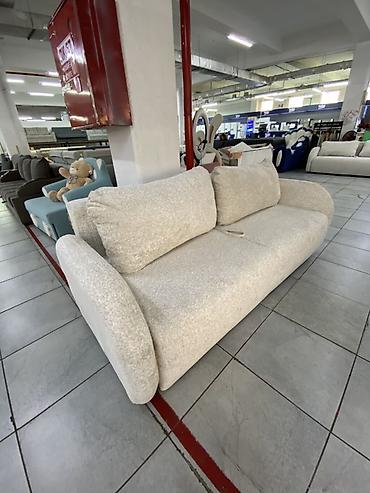 Диван трансформер, двухместный, в современном минималистичном стиле