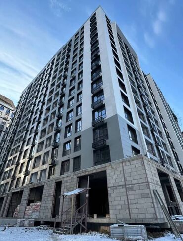 Продажа квартир: 2 комнаты, 74 м², Элитка, 15 этаж, ПСО (под самоотделку)