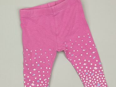 rozowa letnia sukienka: Legginsy, So cute, 6-9 m, stan - Bardzo dobry