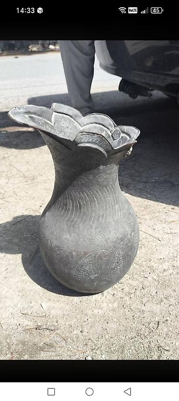 unitaz qara: Məhsul: Mis/qara metaldan hazırlanmış ənənəvi məişət qabları dəsti — 3