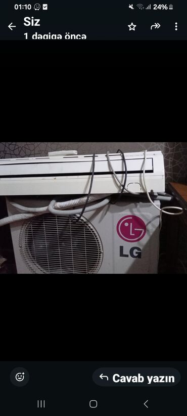 balaca kondisionerler: Kondisioner LG, 40-45 kv. m