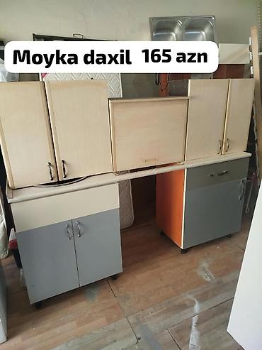 Metbex mebeli uzerinde moyka verilir olcu 2 metr qiymet 165 azn unvan lalafo.az -da Metbex mebeli uzerinde moyka verilir olcu 2 metr qiymet 165 azn unvan