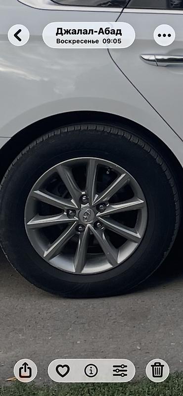 Шиналар жана дисктер: Литые диски Hyundai с шинами - Оригинальные легкосплавные диски — 1