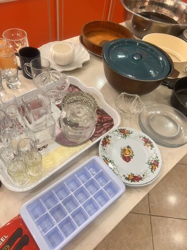 Наборы посуды: Большой набор кухонной утвари и посуды 🔥 В комплекте на фото: - — 6