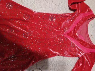 детский костюм зимний: Комплект, цвет - Красный, Новый