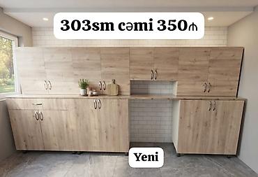 Ev üçün mebel: *YENİ Metbex mebeli SATILIR*‼️ Hazır əldədir Qiymet 350 manat Olcusu — 1