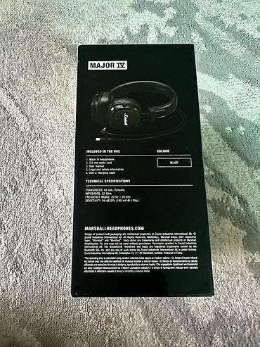 Qulaqcıqlar: Marshall Major IV Bluetooth qulaqlıq Qulaqlıq yenidir istifadə — 3