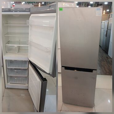 Миксеры: Б/у 2 двери Indesit Холодильник Продажа, цвет - Серебристый