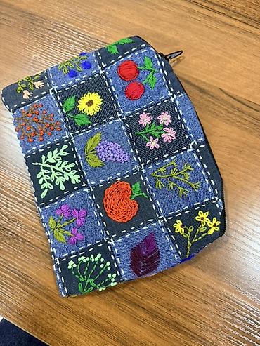 Другие сумки: Хендмейд сумки с вышивкой и аппликациями - Материалы: плотный — 19