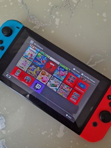 oyun diski: Nintendo switch prosifka edirem Oyunlar Yukleyirem Cip taxilmir