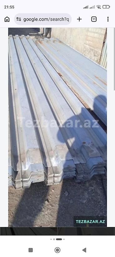 Məhsul: Dam və hasar üçün profnastil vərəqlər Təsvir: - Material lalafo.az -da Məhsul: Dam və hasar üçün profnastil vərəqlər Təsvir: - Material