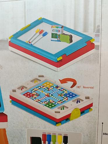 Игрушки: Доска для рисования и обучения детей двухсторонняя📋 Комплектация at lalafo.kg — 4 Игрушки: Доска для рисования и обучения детей двухсторонняя📋 Комплектация — 4