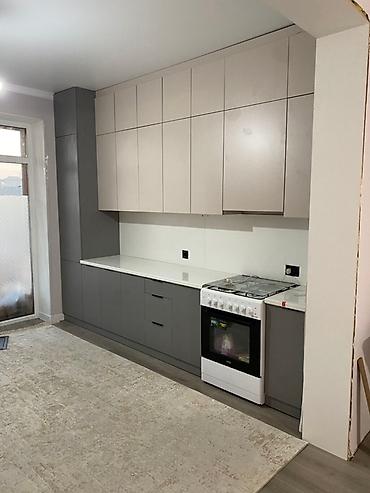 silver kitchen: Кухонный гарнитур, Новый, цвет - Бежевый, ДСП, Бесплатная доставка — 6