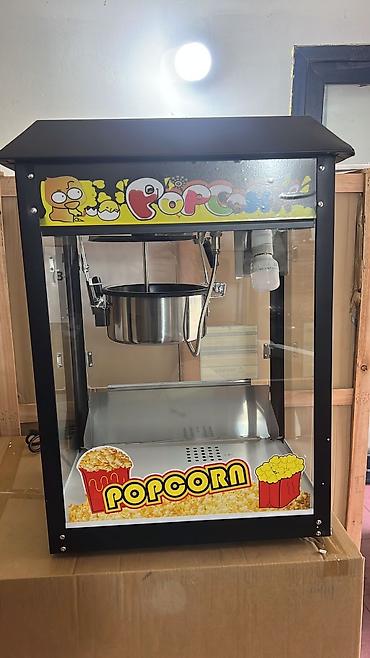 Popcorn aparatısı – vitrin tipli, elektriklə işləyən - Korpus: qara — 3