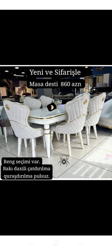 Столы: Masa stol stul desti