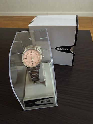 casio saat qiymetleri: Casio qol saatı - Brend: Casio - Korpus və qolbaq: paslanmayan — 1