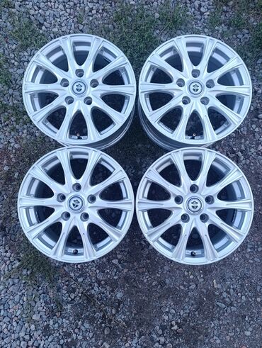 Диски: Литые Диски R 15 Weds, Комплект, отверстий - 5, Б/у — 2