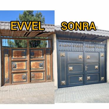 Qapıların rənglənməsi: Köhnə qapıların bərpası xidməti təklif olunur. Bu xidmət sayəsində — 7