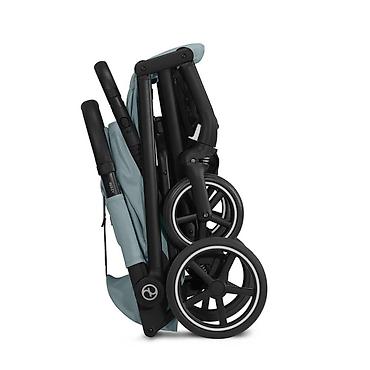 foo foo: Коляска, Cybex, цвет - Голубой, Б/у — 5