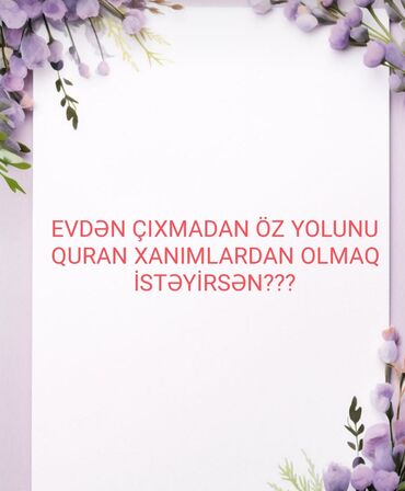 din vakansiya: Gələcəyin üçün bir addım atmaq istəyirsən, amma hardan başlayacağını