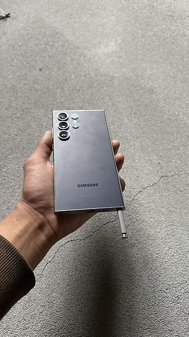 goggle pixel: Samsung Galaxy S23 Ultra, Б/у, 256 ГБ, цвет - Серый — 1