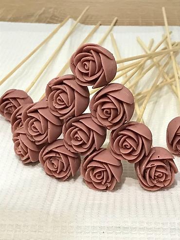 Кондитерские изделия, сладости: Шоколаддан жасалган роза букеттери майрамдарда конулду которуучу белек — 11