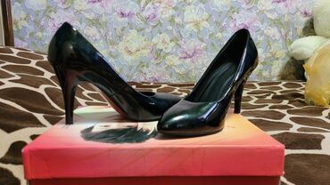 женские туфли бу: Туфли 34, цвет - Черный