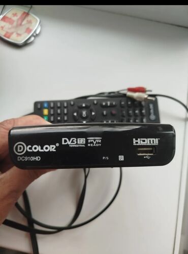 Ресиверы: Цифровой эфирный ресивер D-Color DC910HD - Поддержка стандарта DVB-T2