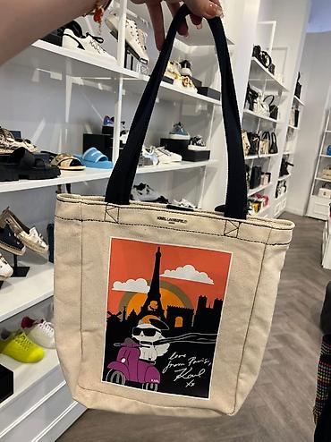 leopard 7: Сумки Karl Lagerfeld обе новые, с бирками, оригинальные обе отдам за — 2