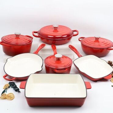 Казаны: Чугунные наборы 7в1 - 11500 сом 4в1 - 6500 сом БЕСПЛАТНАЯ доставка по — 1