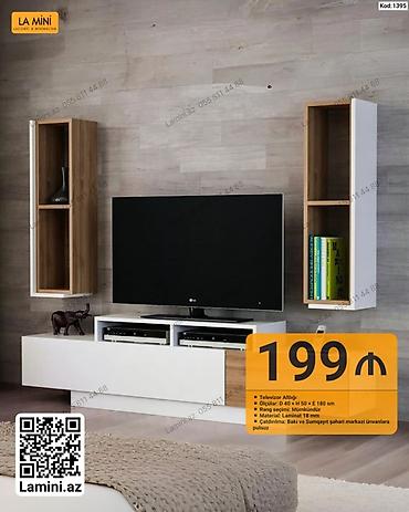 generator az: Televizor altlığı – La Mini (Kod: 1395) - Ölçülər: Dərinlik 40 sm × — 1