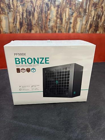канденсаторы: Блок питания, Новый, DeepCool, 500 Вт, Bronze, 500 Вт — 1