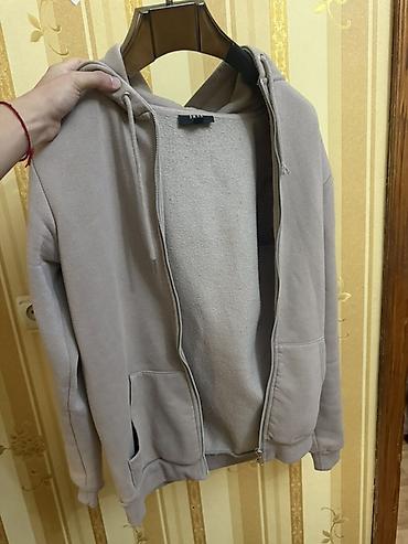 kişi geyimi: SMOG kapüşonlu kişi hudi - Model: Slim Fit, fermuarlı - Ölçü: S — 1