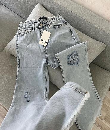 джинсы варенка: Джинсы MYD Jeans Новый 34 размер - Цвет: светло-голубой (варенка). - — 1
