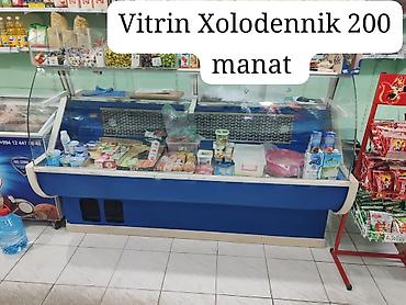 Vitrin tipli soyuducu vitrina - Mağaza, market, delikates və