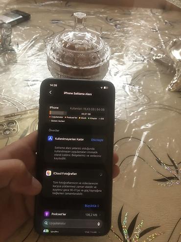 kompyuter hisseleri: IPhone 11, 64 GB, Qara, Face ID — 7