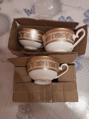 Fincanlar: Fincanlar, rəng - Qızılı — 3